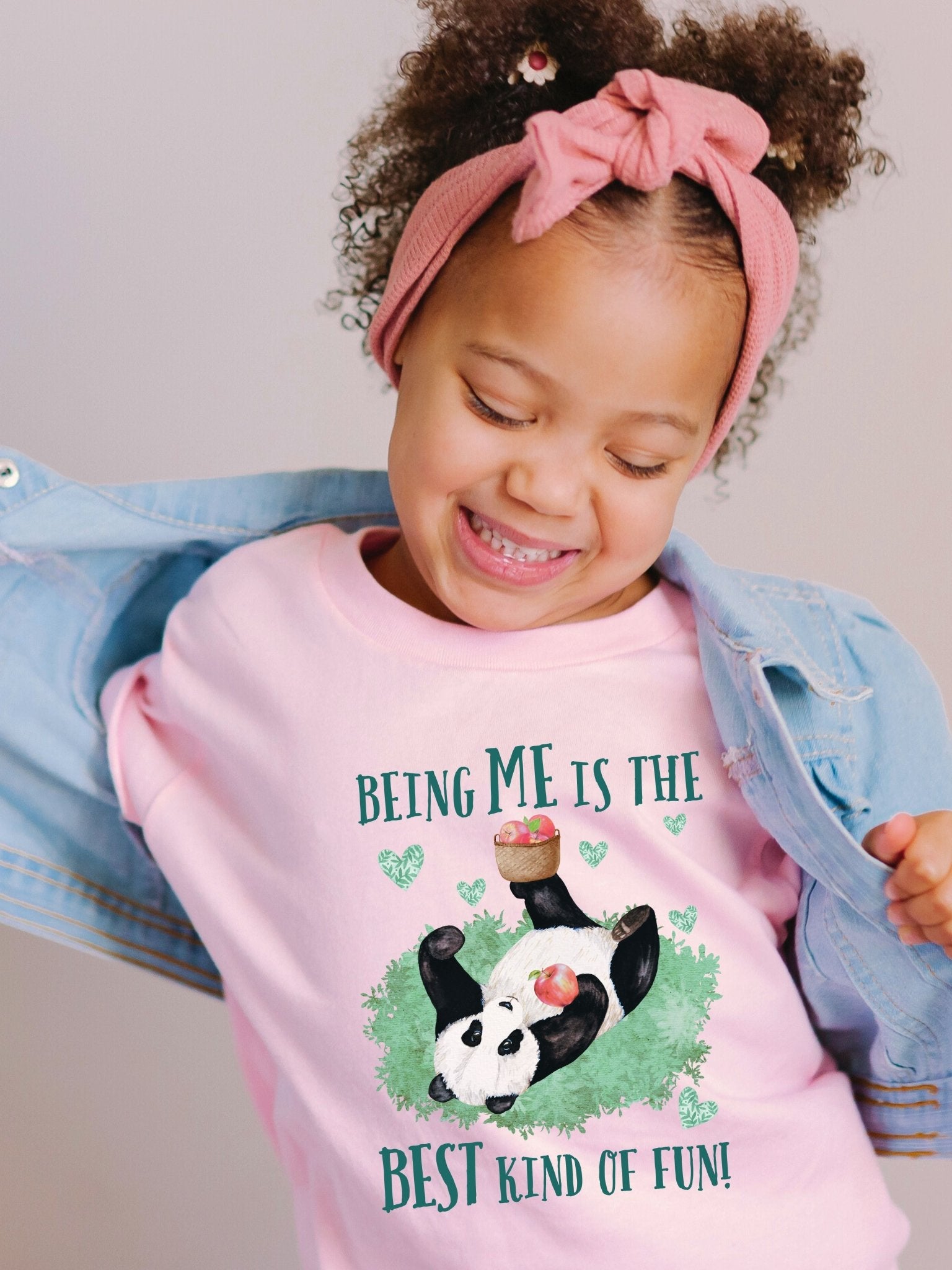 Panda | Organic Cotton Kids Tee | Dog Lover Gift by Nest & Nova