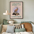 Antelope | Kids Positive Wall Art Print | Dog Lover Gift by Nest & Nova