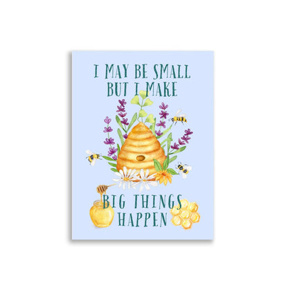 Bees | Kids Affirmation Poster | Dog Lover Gift by Nest &amp; Nova