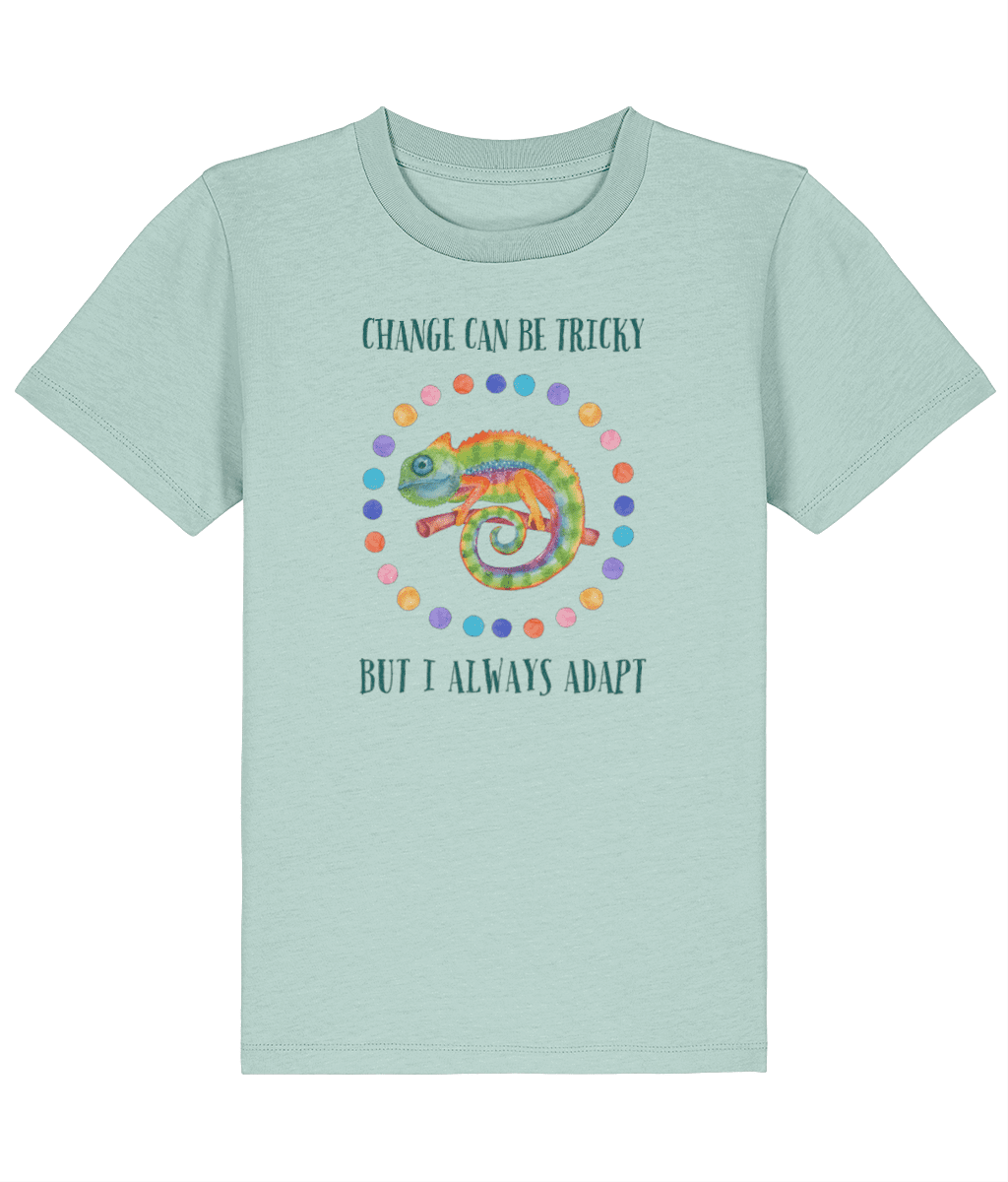 Chameleon | Organic Cotton Kids Tee | Dog Lover Gift by Nest &amp; Nova