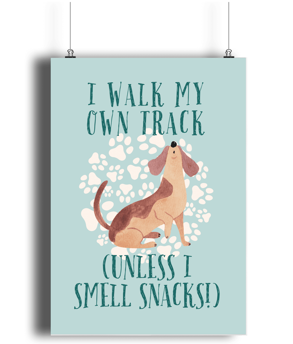 Dog | Kids Positive Wall Art Print | Dog Lover Gift by Nest &amp; Nova