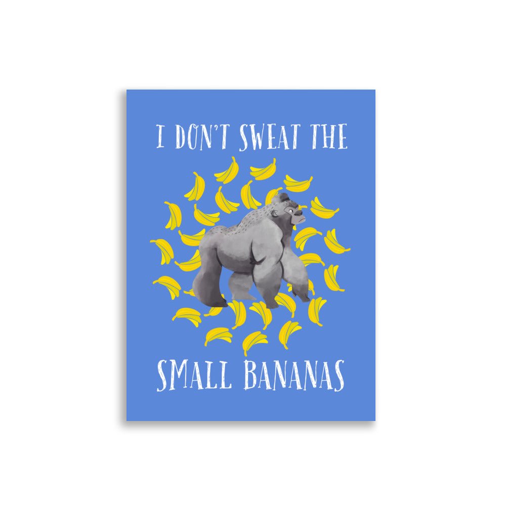 Gorilla | Kids Affirmation Poster | Dog Lover Gift by Nest &amp; Nova