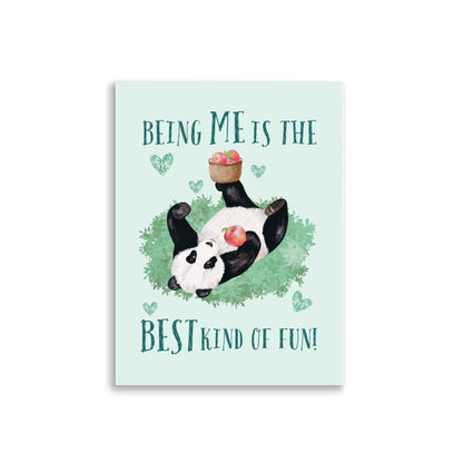 Panda | Kids Affirmation Poster | Dog Lover Gift by Nest &amp; Nova