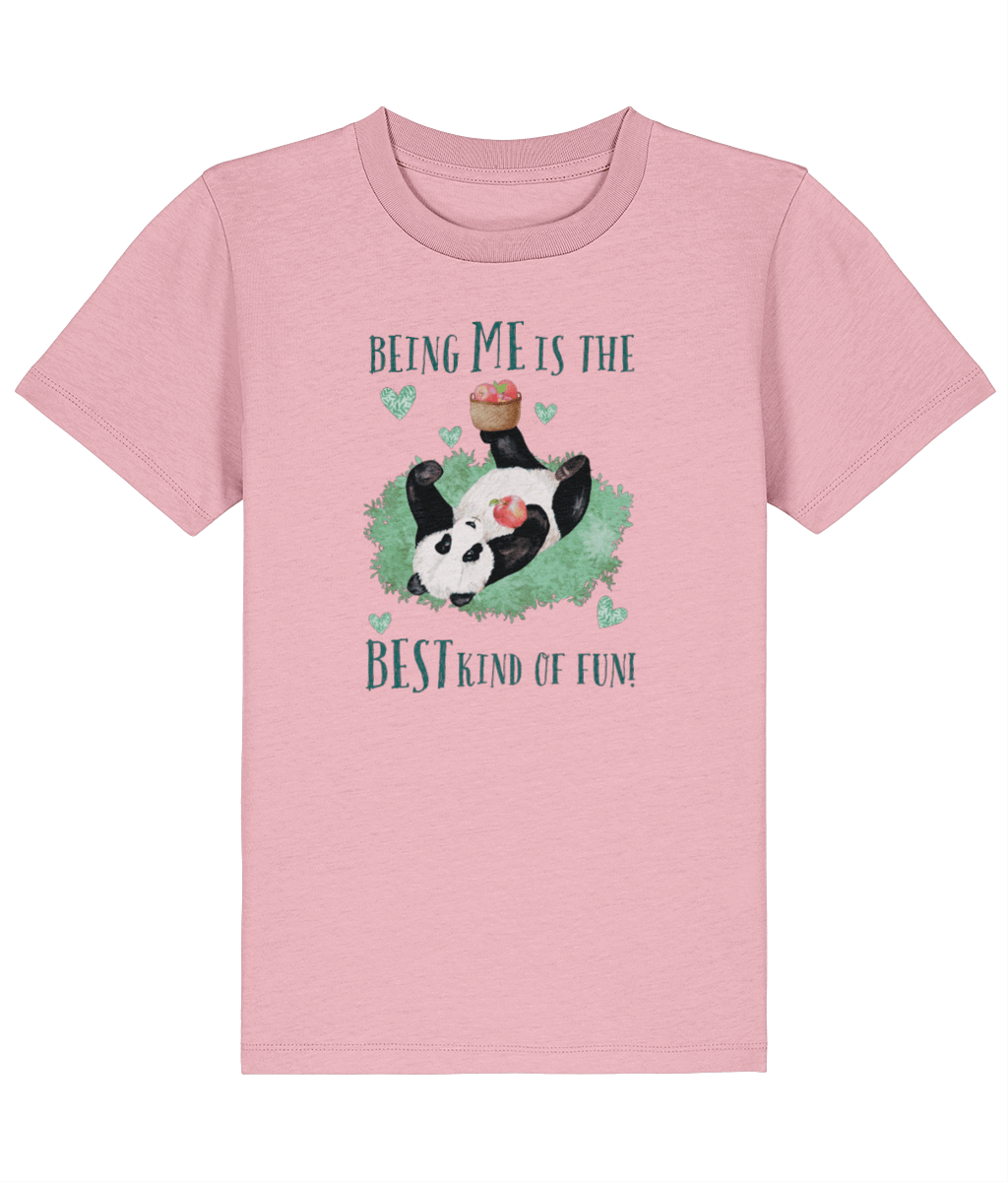 Panda | Organic Cotton Kids Tee | Dog Lover Gift by Nest &amp; Nova