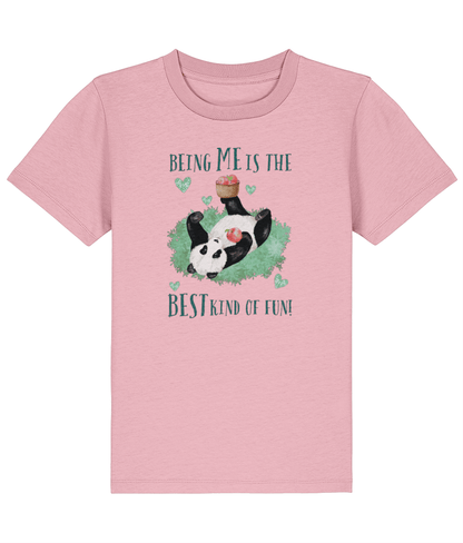Panda | Organic Cotton Kids Tee | Dog Lover Gift by Nest &amp; Nova