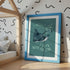 Ray | Kids Positive Wall Art Print | Dog Lover Gift by Nest & Nova