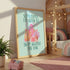 Seahorse | Kids Affirmation Poster | Dog Lover Gift by Nest & Nova