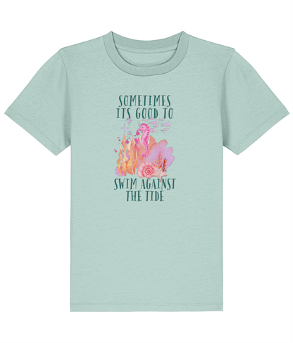 Seahorse | Organic Cotton Kids Tee | Dog Lover Gift by Nest &amp; Nova